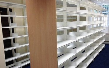 Cantilever Library Shelving
