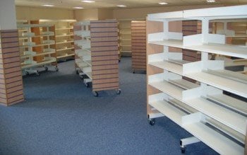 Cantilever Library Shelving