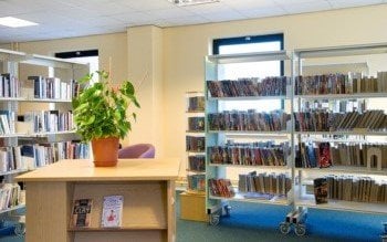 Cantilever Library Shelving
