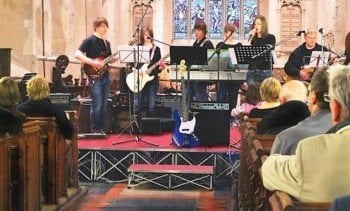 Ultralight Church Staging