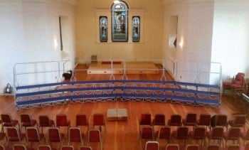 Ultralight Choir Risers
