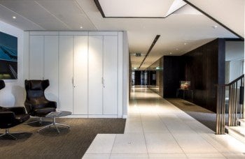 Storage Wall Waiting Area