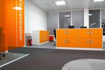 Storage Wall Built In