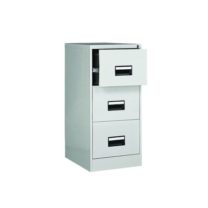 Contract 3 drawer filing cabinet - Grey