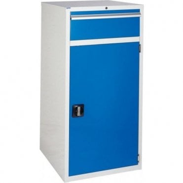 Cupboard with 1 Drawer & 2 Shelves - 600mm Wide x 1200mm High