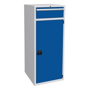 Cupboard with 1 drawer and 2 shelves - 1x200mm, 1x1250mm - H.1500 W.600 D.650