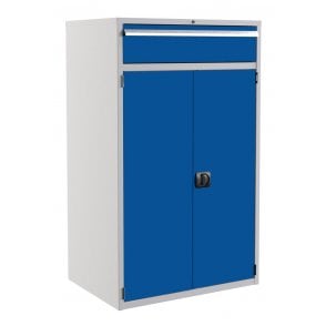 Cupboard with 1 drawer and 2 shelves - 1x200mm, 1x1250mm - H.1500 W.900 D.650