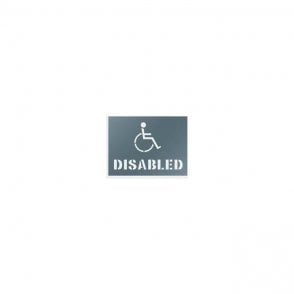 Disabled Stencil 400x600mm