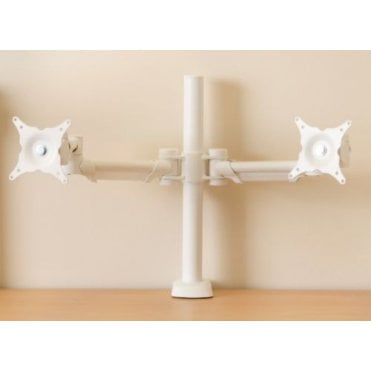 Dual monitor arm