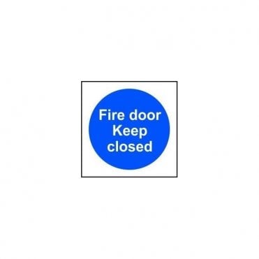 Fire Door Keep Closed Sign