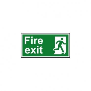 Fire exit (Man right) Sign