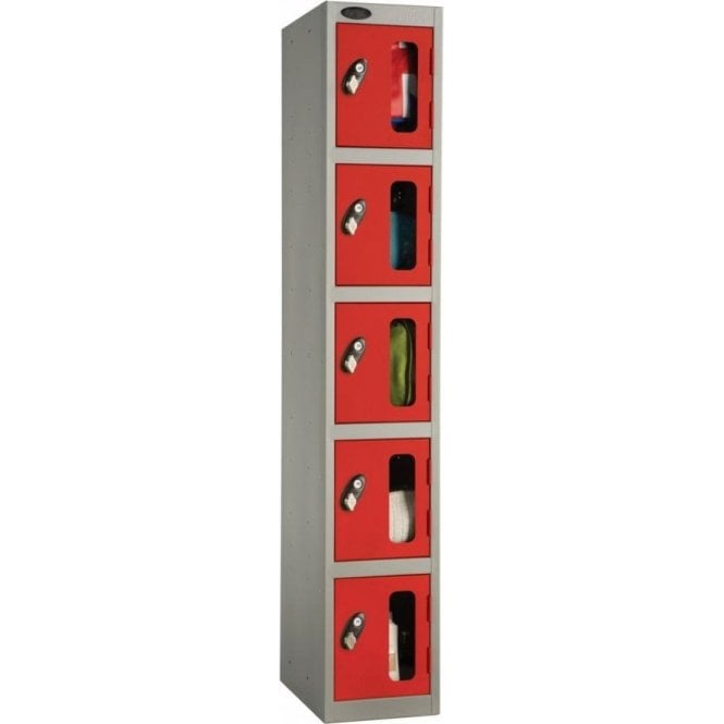 Five Compartment Vision Door Lockers