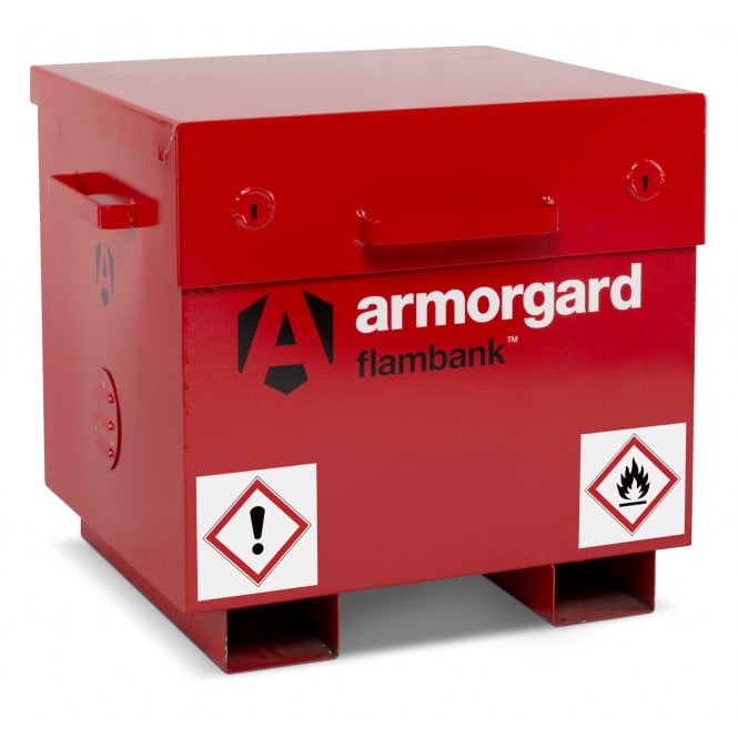 Flambank Site Box – External W780xD630xH675 Internal W625xD547xH575 – Weight 64kg