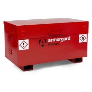 Flambank Site Box – External W1295xD630xH675 Internal W1140xD610xH575 – Weight 82kg