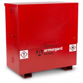Flambank Site Chest – External W1280xD630xH1280 Internal W1130xD550xH1185 – Weight 153kg