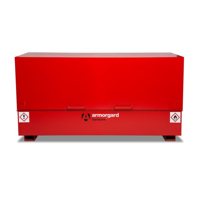 Flambank Site Chest – External W2375xD985xH1230 Internal W2285xD985xH1125 – Weight 334kg