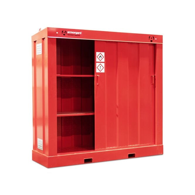 Flamstor Cabinet – External W2300xD760xH2251 Internal W2222xD580xH620 – Weight 389kg