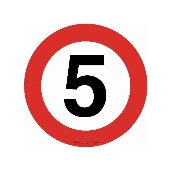 Floor Marker 430mm dia. 5 MPH