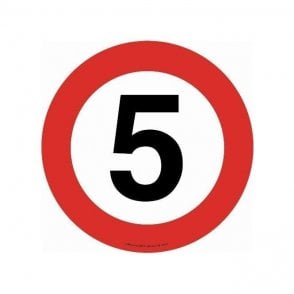 Floor Marker 430mm dia. 5 MPH