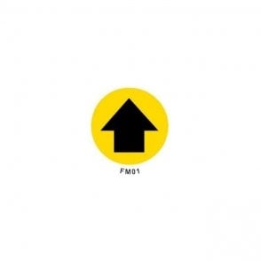 Floor Marker 430mm dia. Directional Arrow
