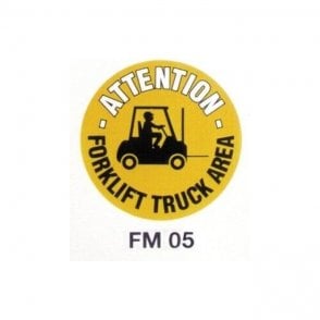 Floor Marker 430mm dia. Forklift Truck Area