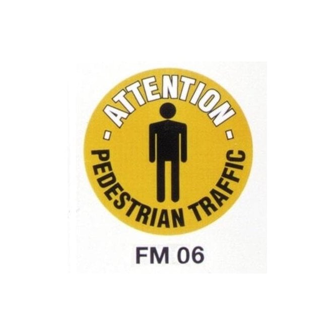 Floor Marker 430mm dia. Pedestrian Traffic