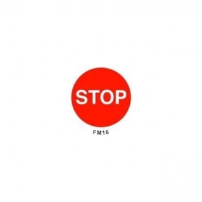 Floor Marker 430mm dia. STOP