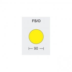Floor Signal Markers "Circle" Diameter 90mm 100 PACK