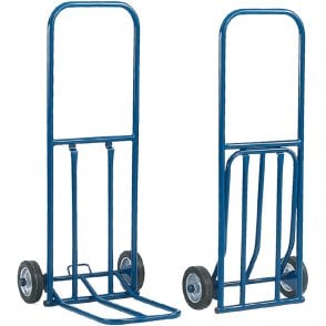 Folding Sack Truck 100kg load capacity - Straight Frame