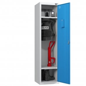 Garda Locker - 1 Door - Charging - Dual USB-A Sockets - Flat Top - H1800 x W450 x D550mm