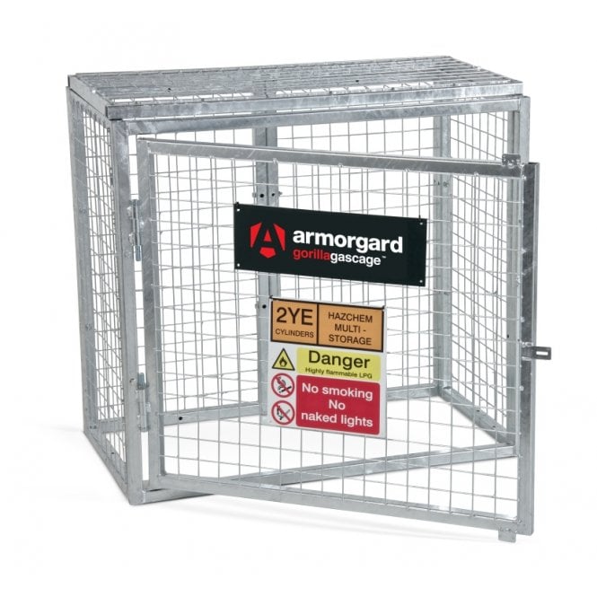 Gorilla Gas Bottle Cage – External W1012xD563xH931 Internal W950xD500xH900 – Weight 40kg