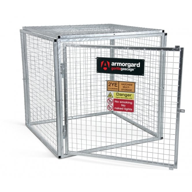 Gorilla Gas Bottle Cage – External W1212xD1266xH1231 Internal W1150xD1200xH1200 – Weight 68kg