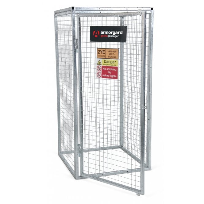 Gorilla Gas Bottle Cage – External W912xD966xH1831 Internal W850xD900xH1800 – Weight 67kg