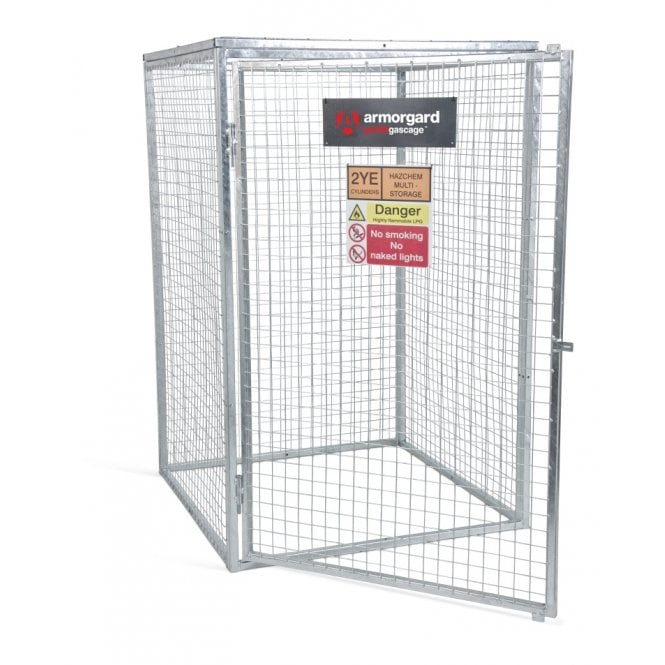 Gorilla Gas Bottle Cage – External W1212xD1266xH1831 Internal W1150xD1200xH1800 – Weight 87kg