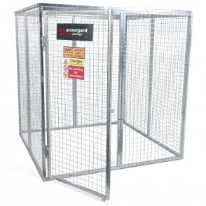 Gorilla Gas Bottle Cage – External W1812xD1866xH1831 Internal W1750xD1800xH1800 – Weight 135kg