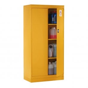 Hazardous Cabinet | H1905 x W915 x D505mm | 3 Adjustable Shelves | 3-Point Locking