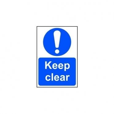 Keep Clear Sign