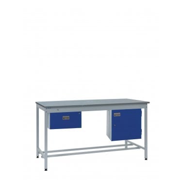 KIT A: Square Tube ESD Workbench - Lamstat Top