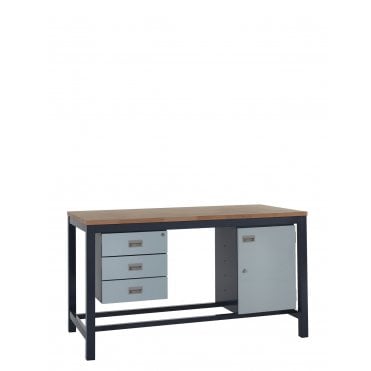 KIT B: Heavy Duty Workbench - Beech Top