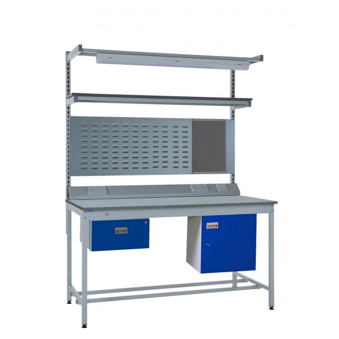 KIT E: Square Tube ESD Workbench - Lamstat Top