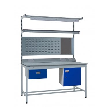 KIT E: Square Tube ESD Workbench - Lamstat Top