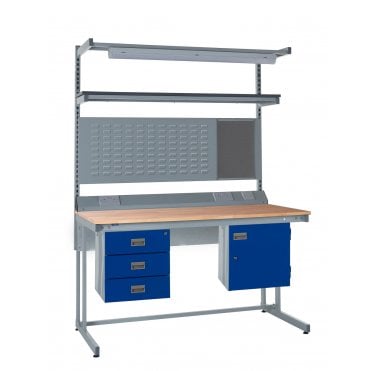 KIT F: Cantilever Workbench - Beech Top