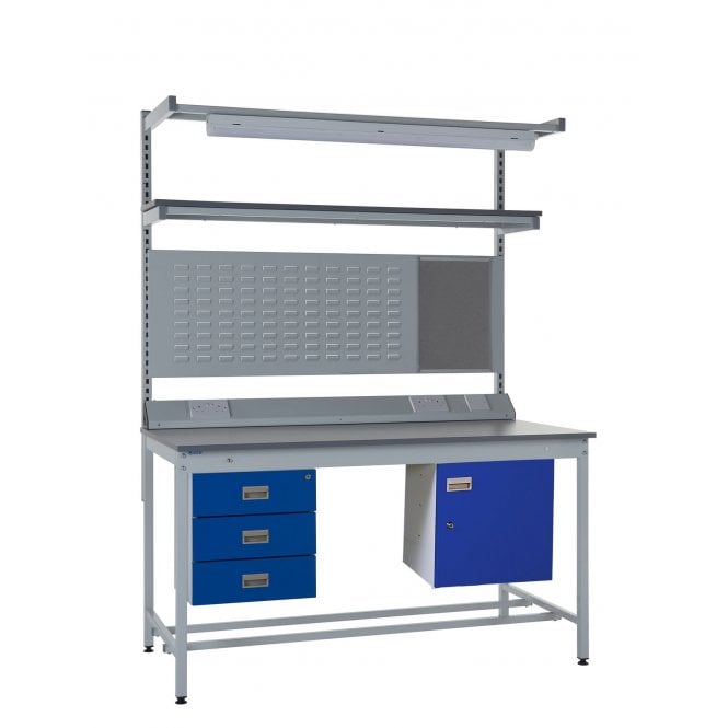 KIT F: Square Tube Workbench - Laminate Top