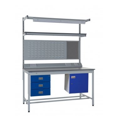 KIT F: Square Tube Workbench - Laminate Top