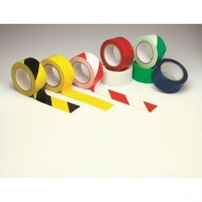 Lane Marking PVC Tape 50mm x 33M Red/White