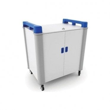 LapCabby 32 port laptop trolley - vertical storage