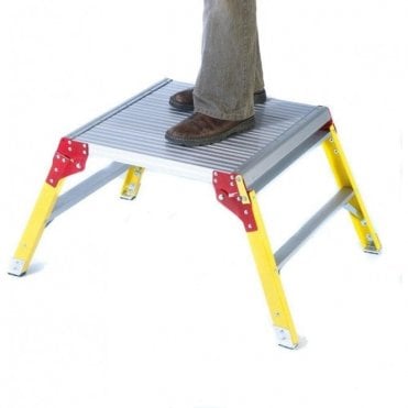 Large Aluminium Platform with Glass Fibre Legs