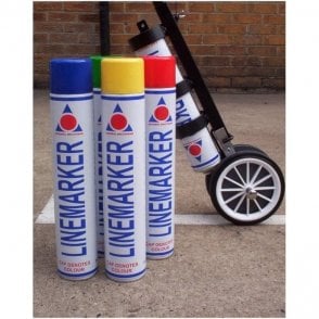BLUE Line Marking Paint Pk=12