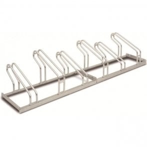 Lo-Hoop Cycle Rack H415xW1400xD550mm - Holds 4 bikes