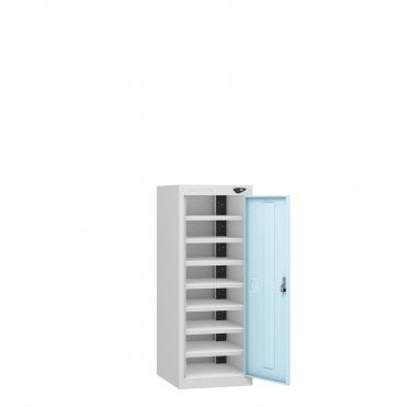 Low 1 Door 8 Compartment Laptop Charging Locker
